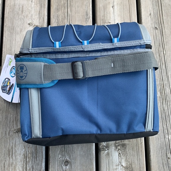 Coleman 12 Can Soft Cooler, Blue - Picture 5 of 8